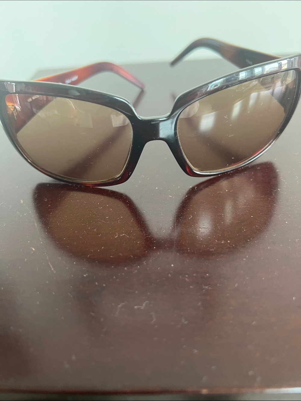 Fendi dark brown FF Logo Sunglasses with Black Case - Picture 3 of 4